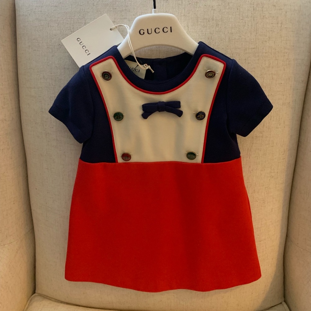 Gucci Dress 12-18M. New with Tags